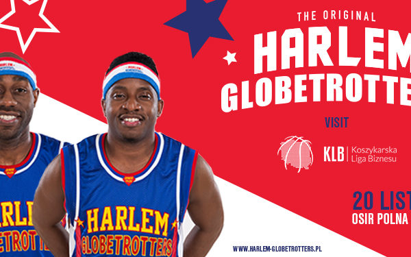 HARLEM GLOBETROTTERS na meczu Koszykarskiej Ligi Biznesu!